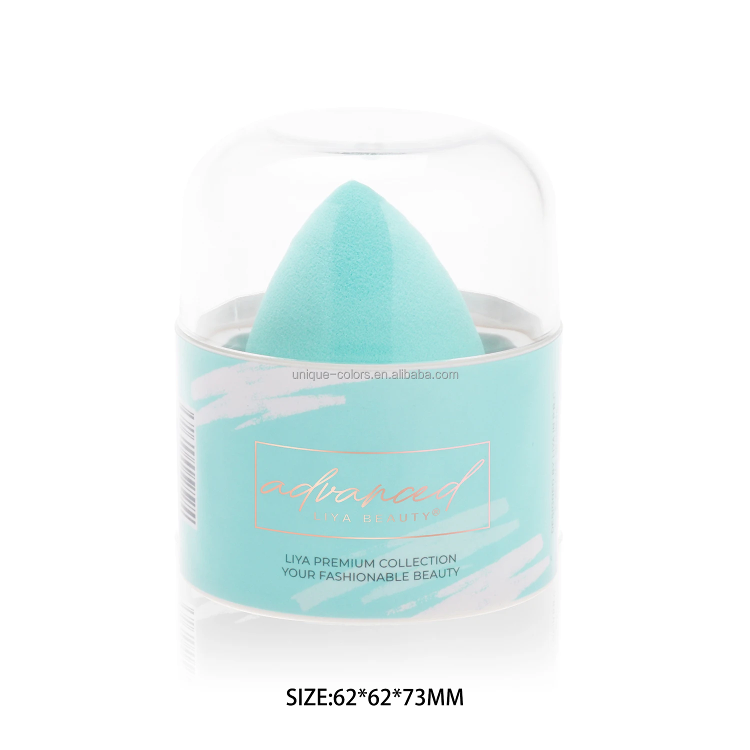 Custom Logo Printing Makeup Sponge Case Box Sponge Blender Holder