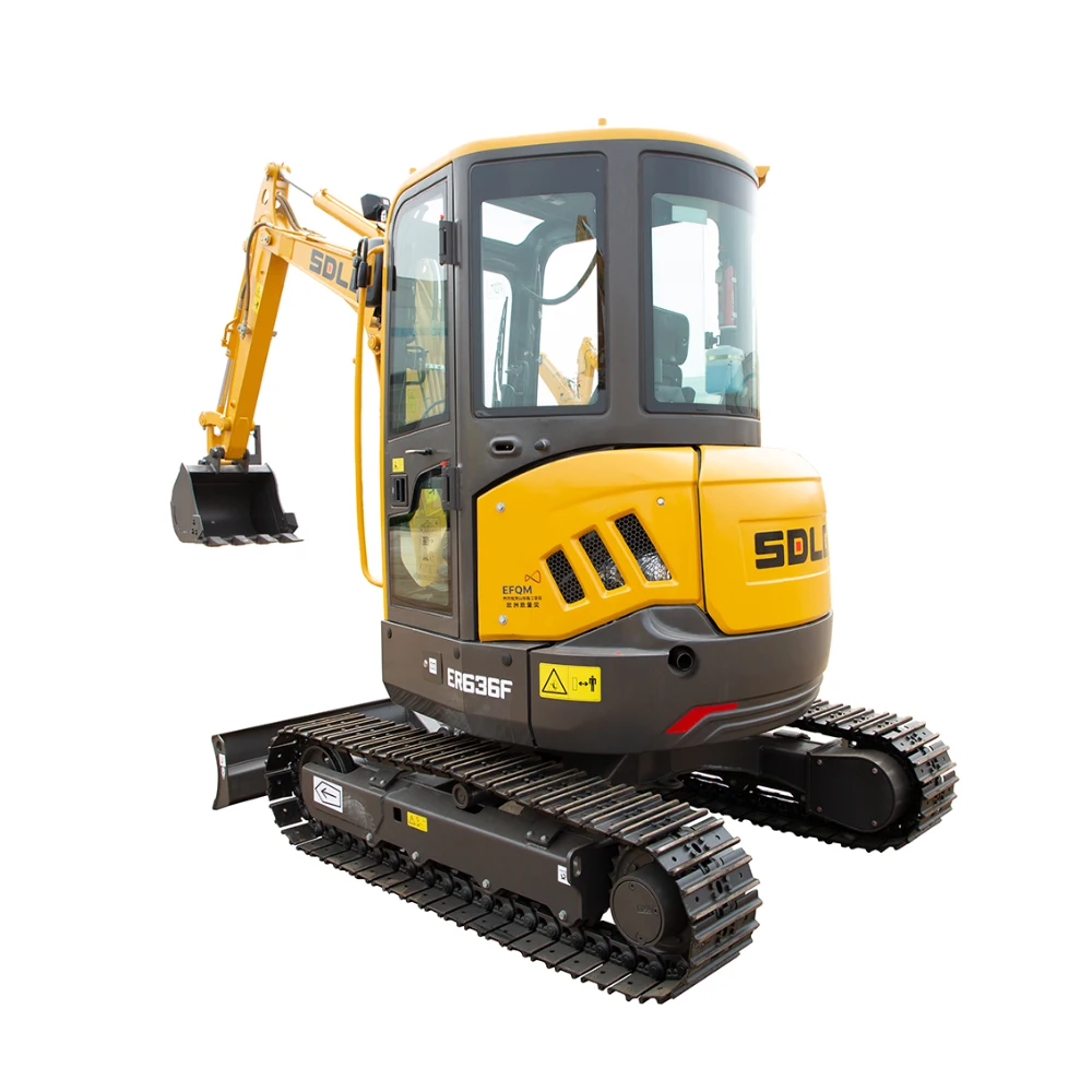 Sdlg Er636f New Design Compact Digger Mini Hydraulic Crawler Small 4t ...