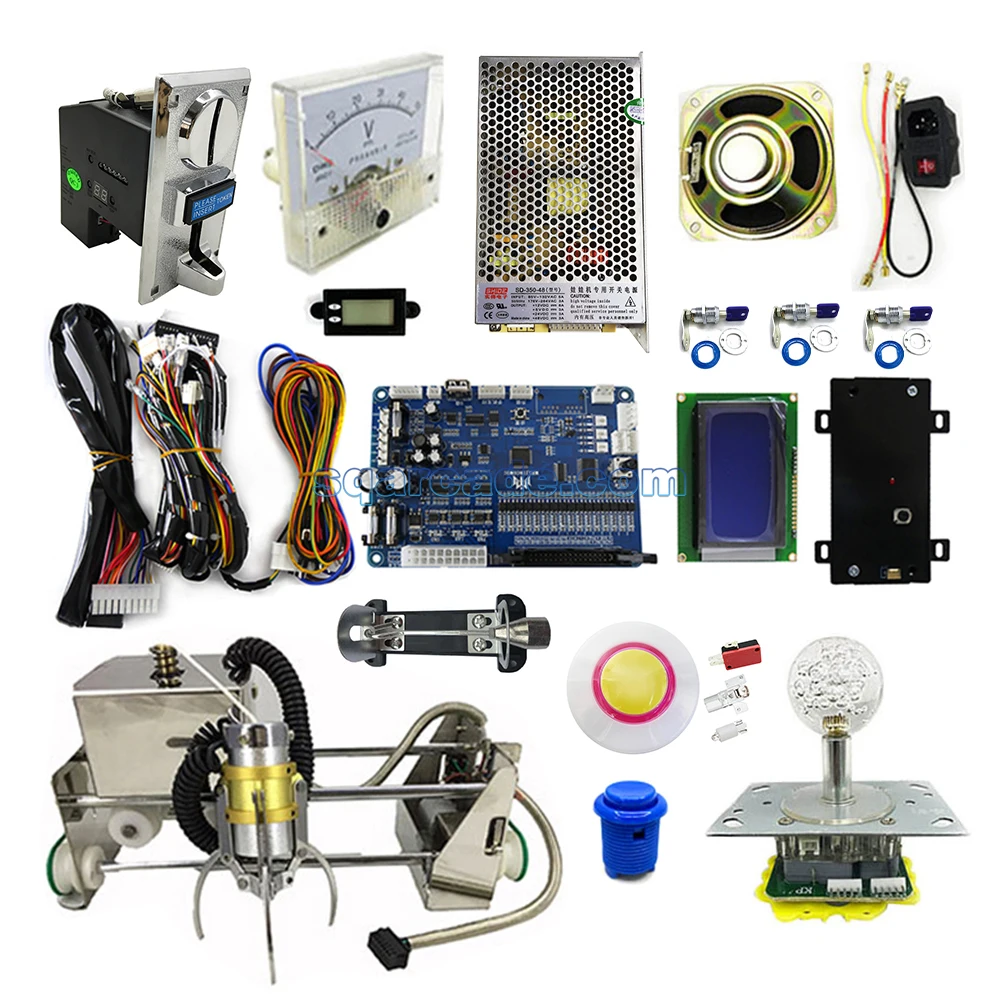 Mini Claw Crane Machine DIY Kit - 25.7CM Gantry Arcade Game