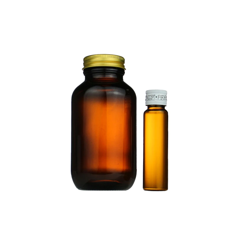 product 5ml amber glass essential oil bottle with dropper sealing type-3