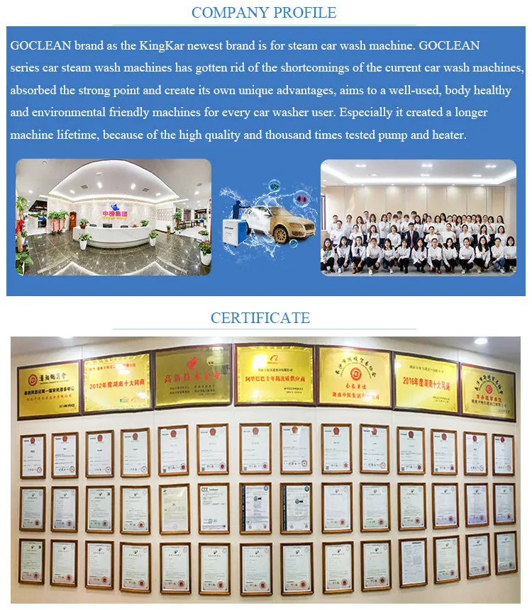 Goclean Bacteriakilling Watersaving Waterless Steam Wash Car Electric