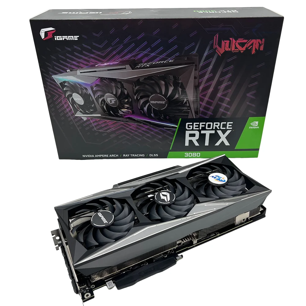 ブランド 新品 iGAME GeForce RTX3080 non LHR - PCパーツ