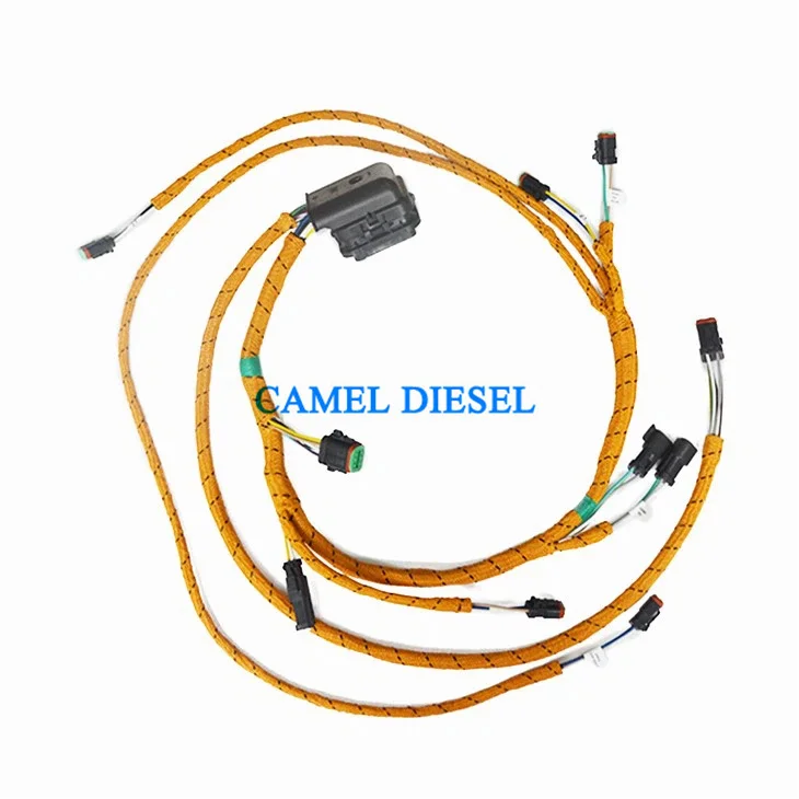 324-0843 Excavator Spare Parts Injector Wiring Harness 3240843 For ...