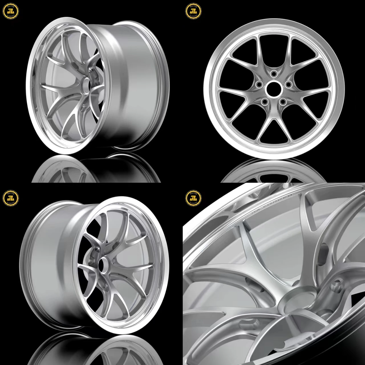 Customization Modern Monoblock Lightweight Racing Forged Rims Passenger Car Wheels 5x112 5x120 5x100 for E90 E90 F10 E30 A7 350Z