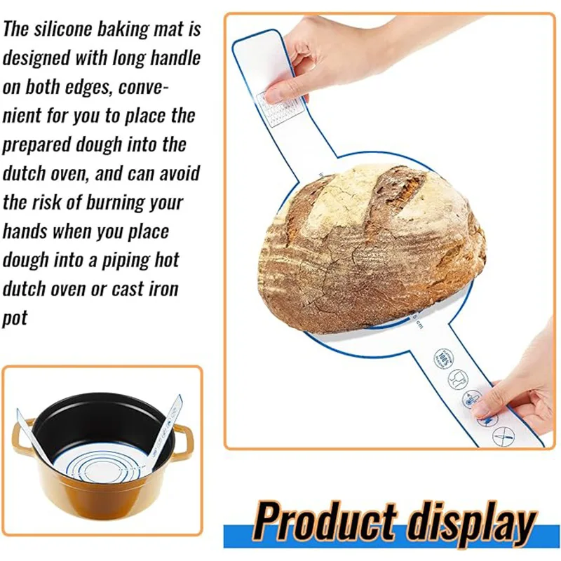 New Design Nonstick Silicone Mat For Baking Sheet Silicone Bread Mat