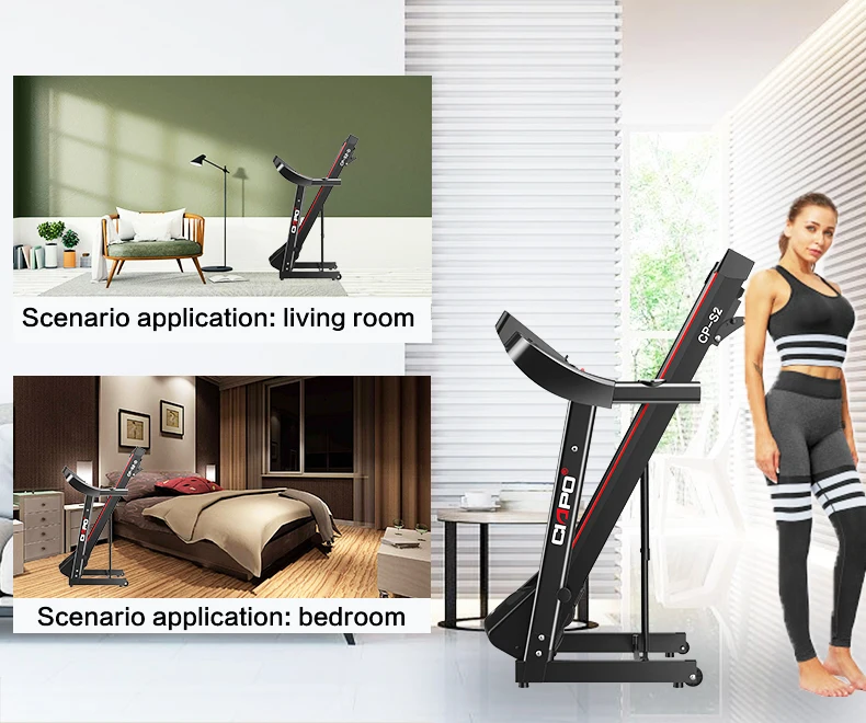 3-speed incline treadmill home folding electric treadmill for sale