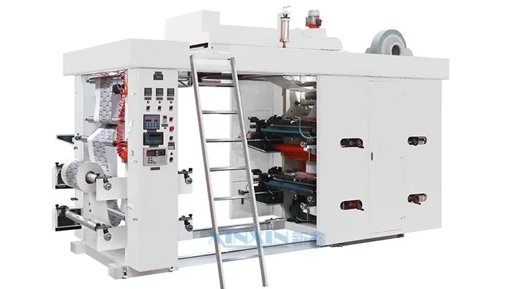 4 Colour Semi Automatic Stack Type Gear Driven Servo Motor High Speed ...