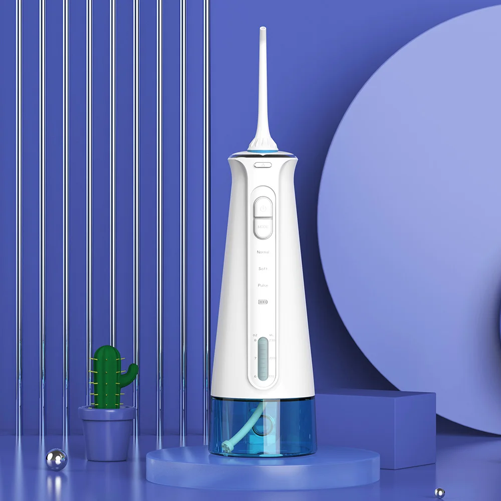 Nicefeel FC2630 Ozone Water Flosser IPX7 Wireless Water Flosser  Water Tank Portable Ozone Dental Flosser Ozone Cleaner