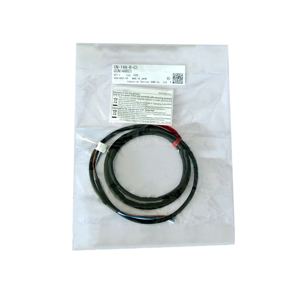 New Original CN‑14A‑R‑C1 Sensor Connection Cable, CN SeriesUsed for connecting industrial sensors and controllers to transmit stable detection signals in automation systems. It features anti‑interference, wear‑resistant and flexible performance