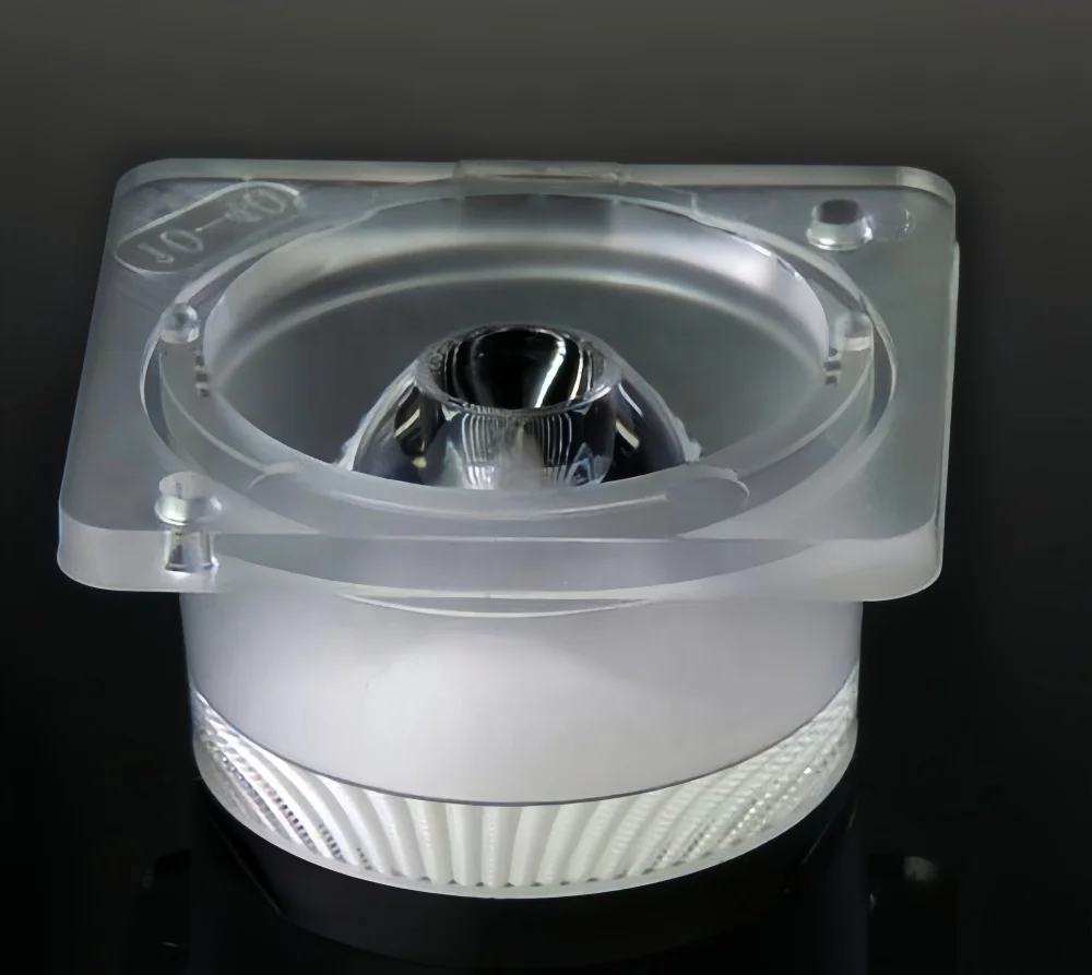 Customizable Industrial LED Lens Injection Molding Cold Runner Street Light Module with Custom Plastic Mold Direct Manufacturer