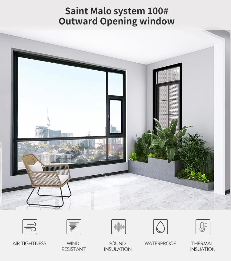 Aluminum Casement Windows