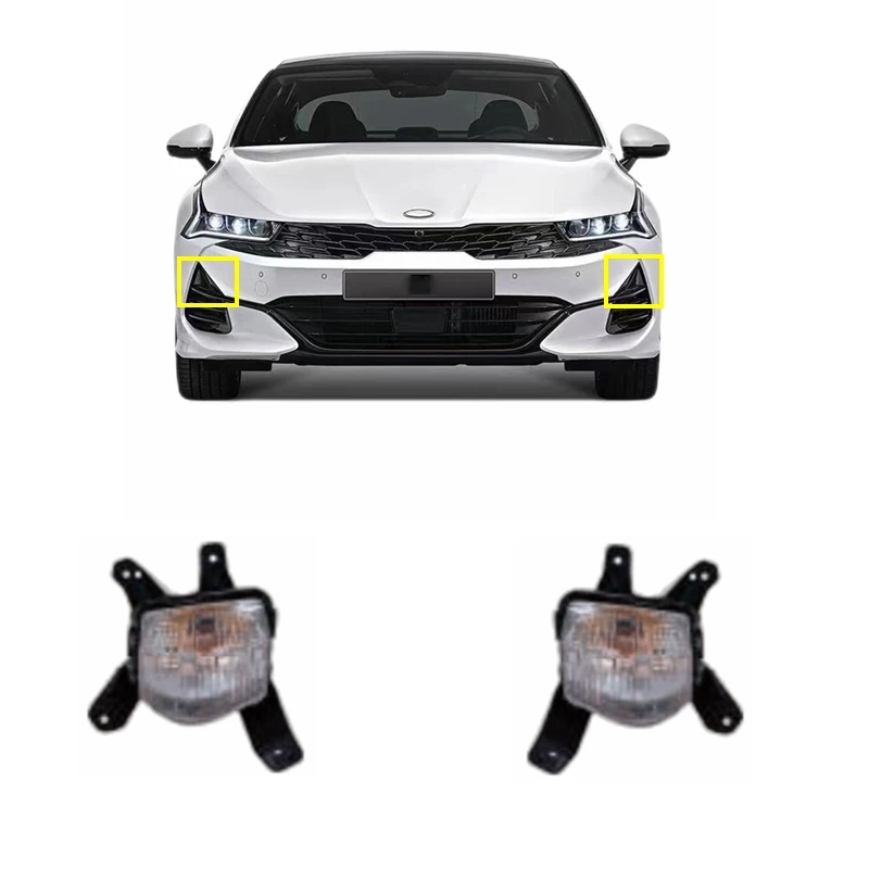 USA version auto parts car body front bumper driving DRL lamp fog light lamp for KIA K5 optima 2021