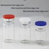 Blue hemp face silver edge cover+butyl inner plug
