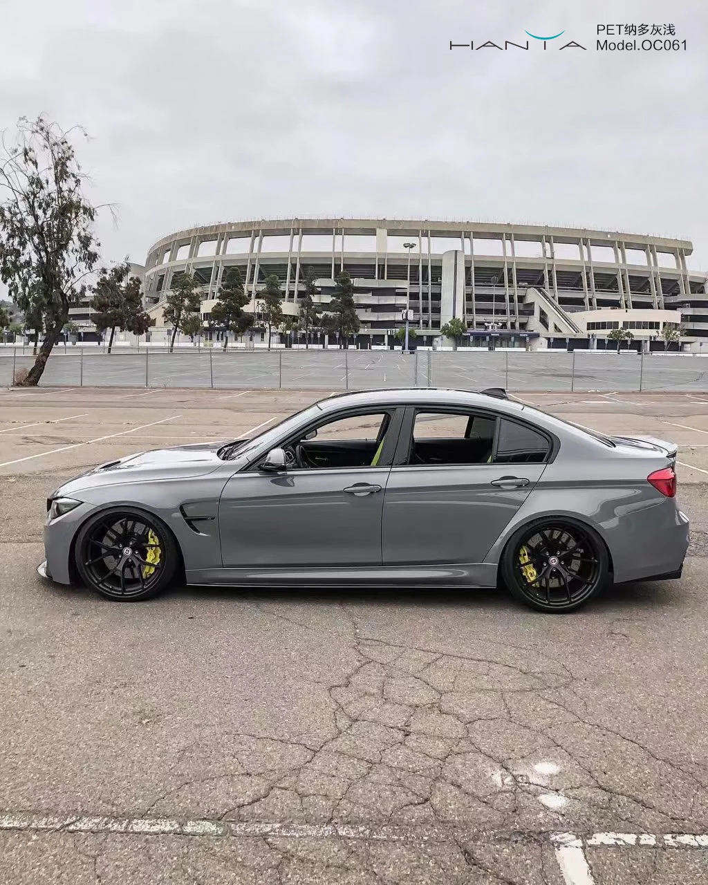 Super Glossy Film Nardo Grey Auto Body Wrapping Pvc Car Wrap Vinyl