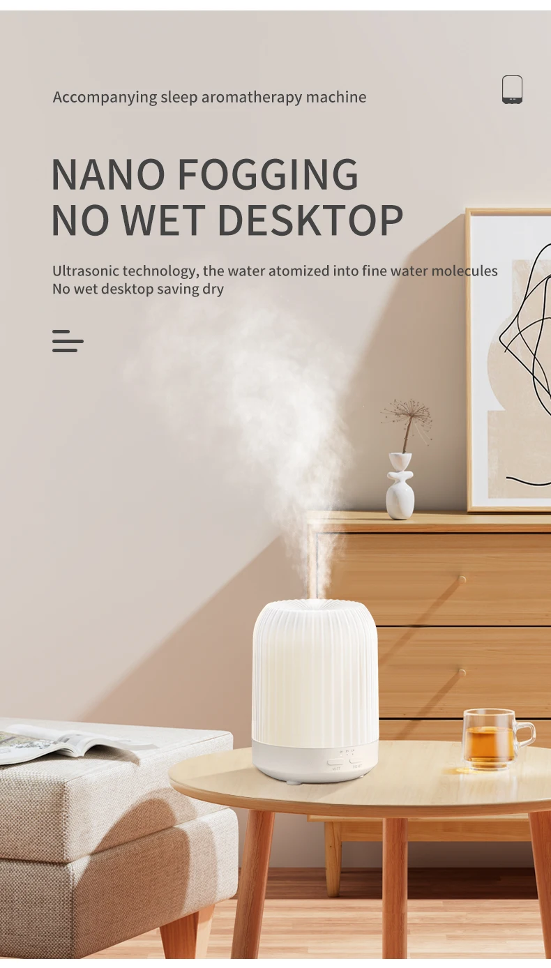 H2o Travel Humidifier Rain Cloud Humidifier Water Drop Essential Oil Diffuser Humidifier With Ce