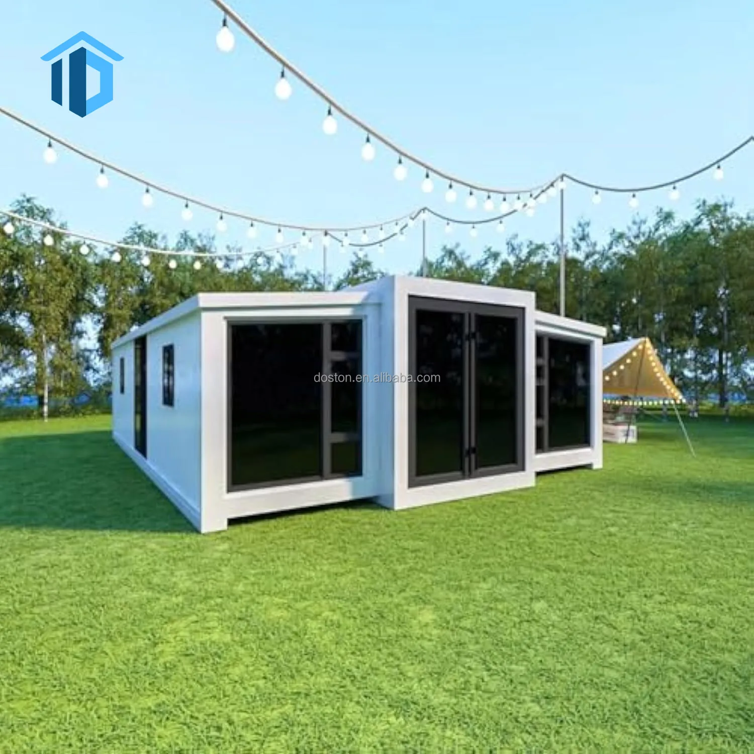 Heavy Snowmontage Prefabricated House Expandable Steel and Sandwich Panel Container