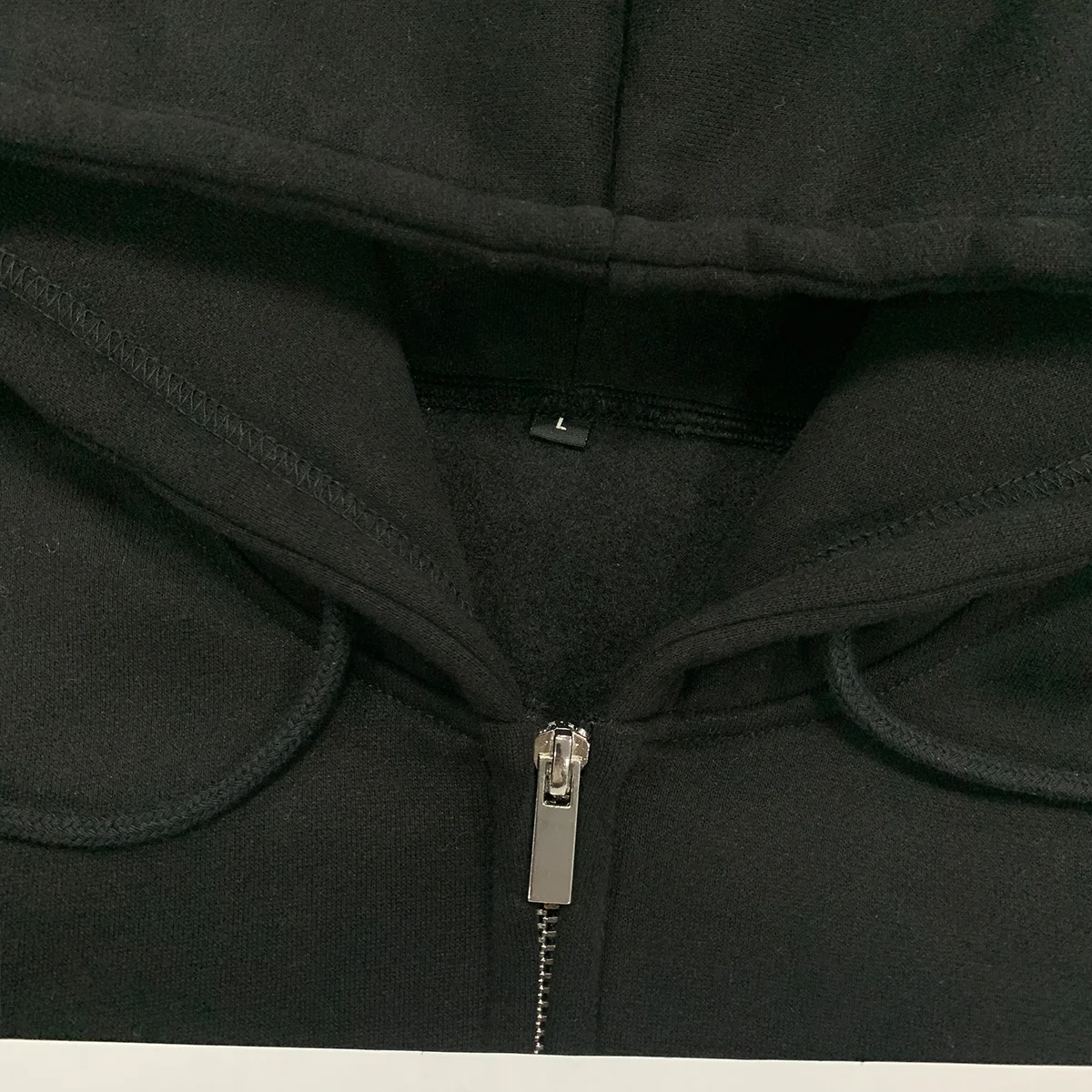 Wholesale High Quality Men Full Zip up Hoodie 300 Gsm Heavy Cotton Oversized Drop Shoulder Zip Hoodies with Zipper