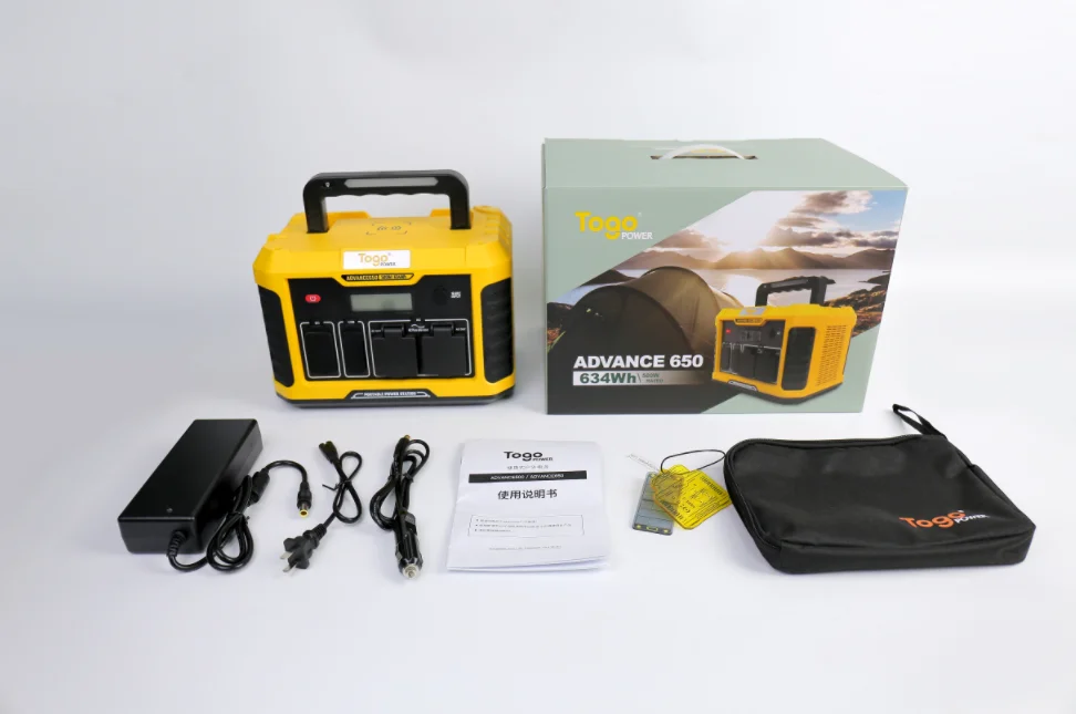 Togopower Advance 650W Portable Power Station