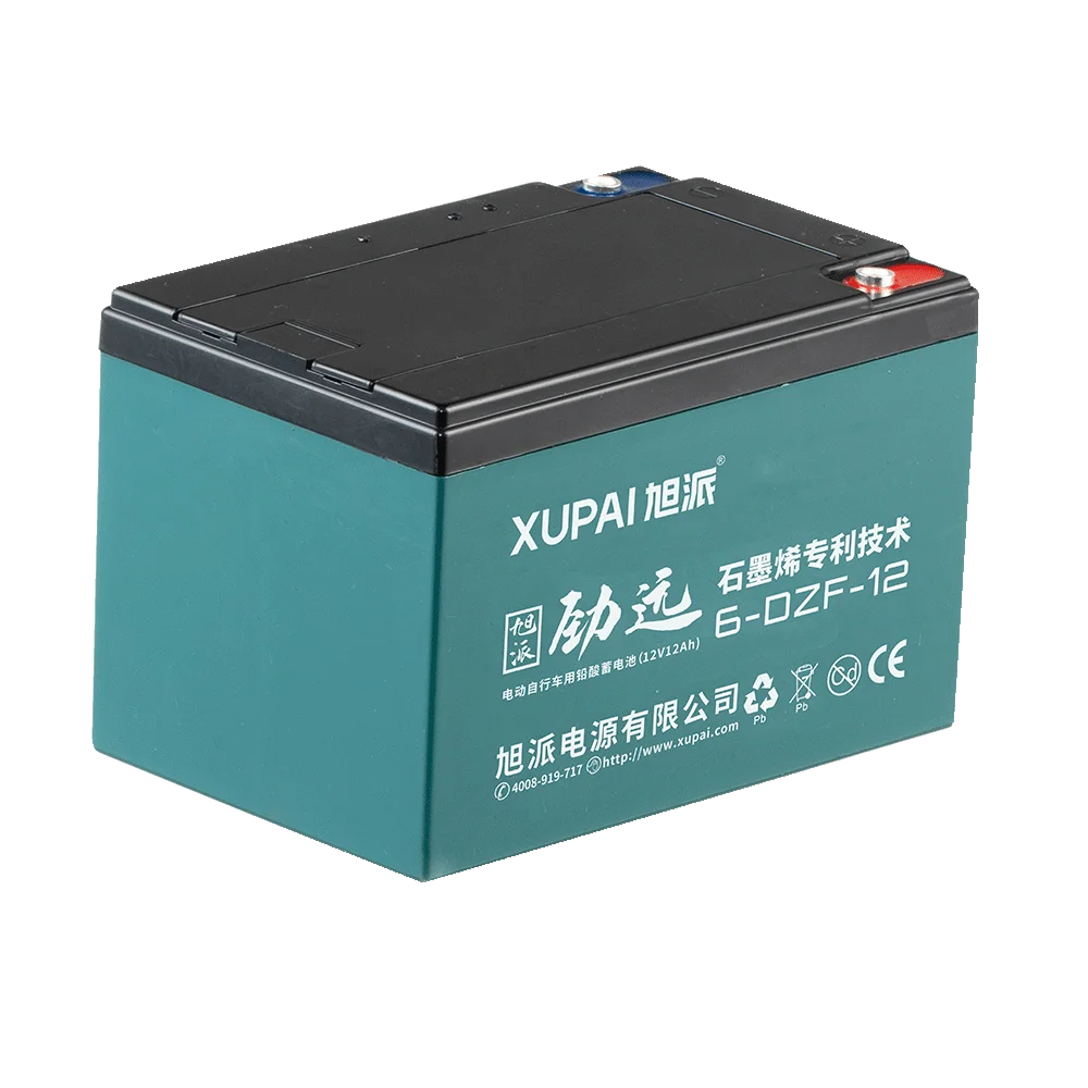 Original XUPAI 12V 12Ah Rechargeable Lead Acid Battery for