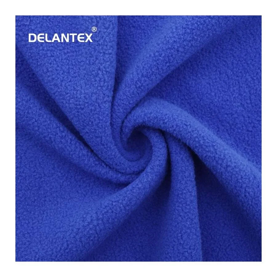 High Quality Soft 100% Polyester Polar Fleece Fabric Fleece Fabric for Garment Free Sample