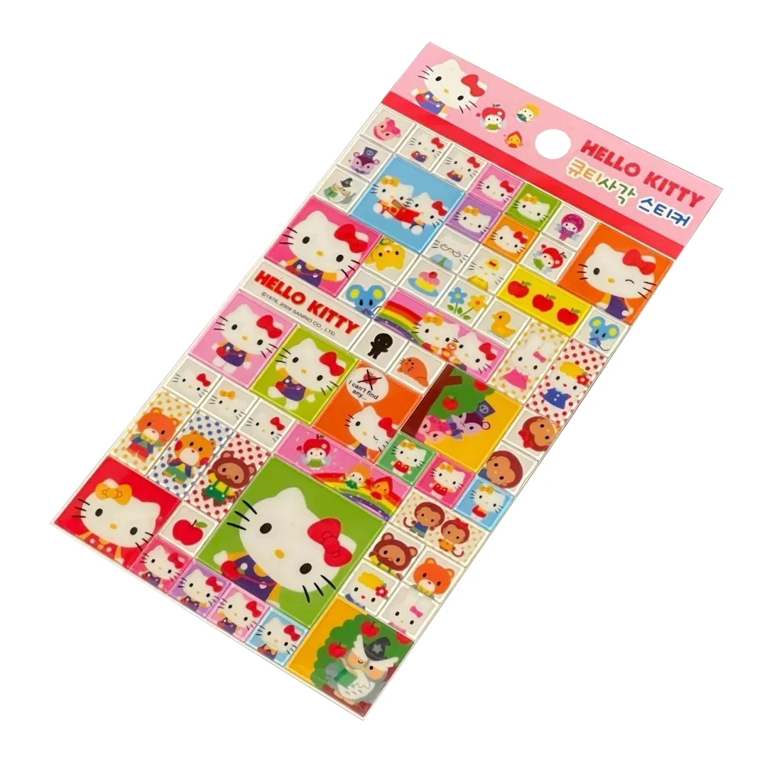 3d Pvc Cartoon Sanrio Kuromi Stickers Student Girl Notebook Laptop Room ...