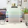 Boîte de rangement A4 avec presse-papier [transparent]
