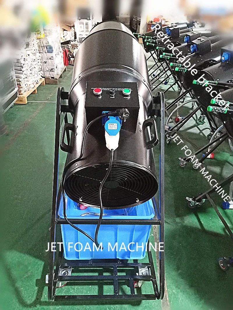 TOP High Power Jet Foam Machine Party Foam Cannon Blower Kids Bar Foam Cannon Swimming Pool Park Bubble Snow Hot Sale Dj 2500W
