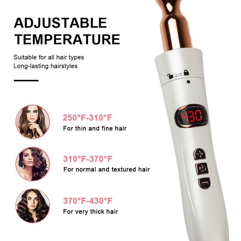 Wholesale Portable Interchangeable 5 In 1 Ceramic Hair Curler Hair Care And Styling Appliances