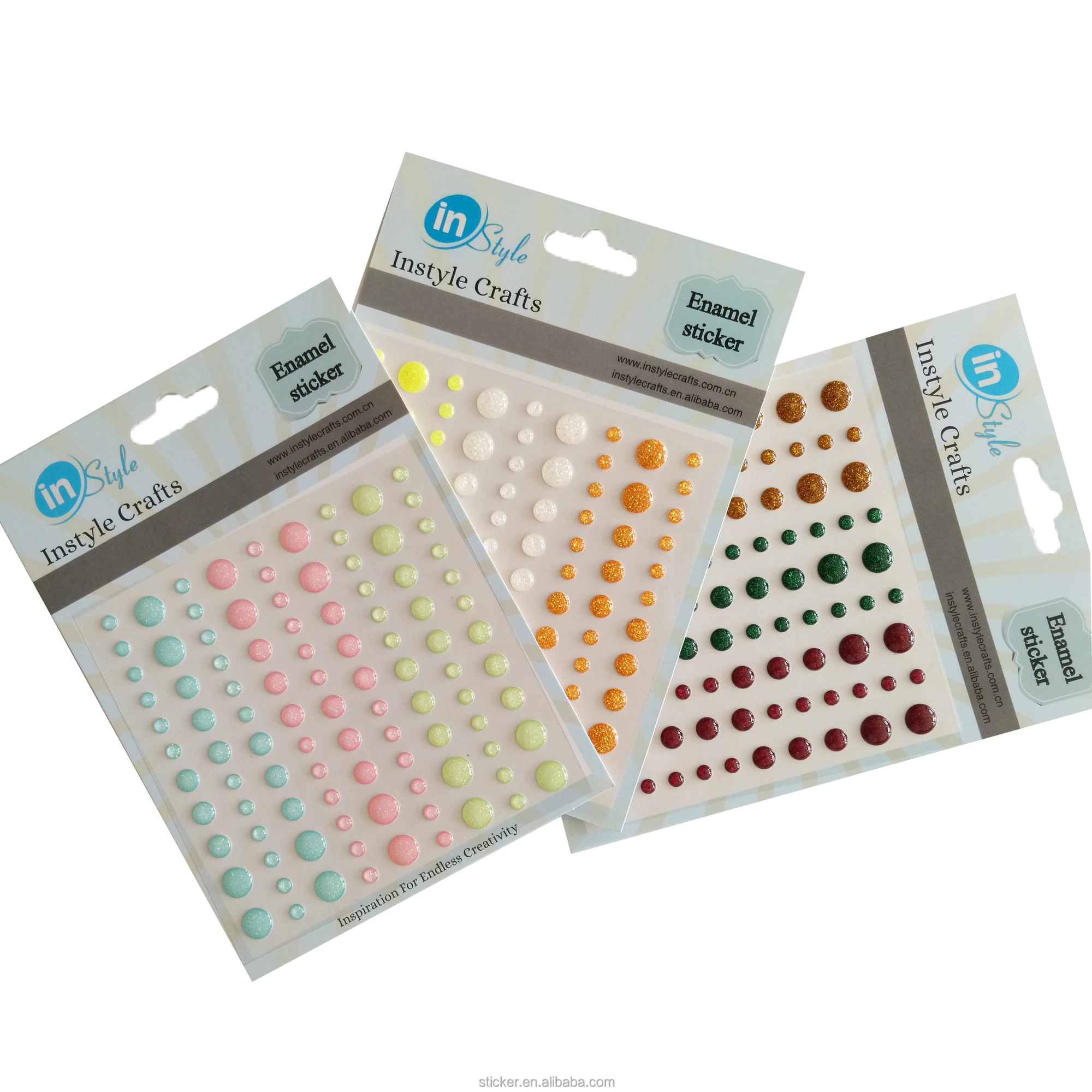 1 Purple Sheet Enamel Dots Self Adhesive Embellishments/Cardmaking 