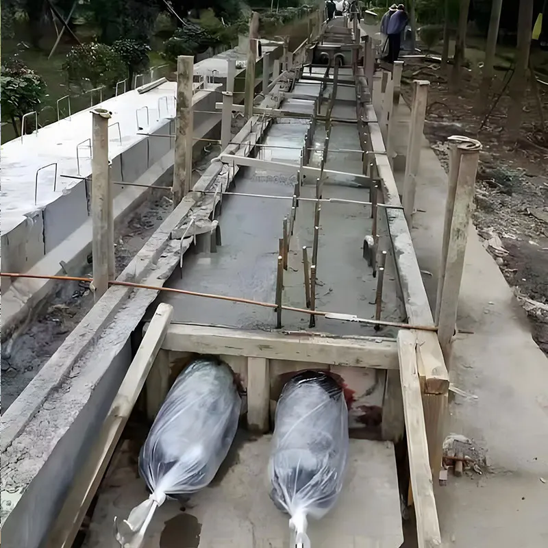 Recyclable Inflatable Rubber Balloon in Formwork System in Culvert Rubber Inflatable Culvert Airbag