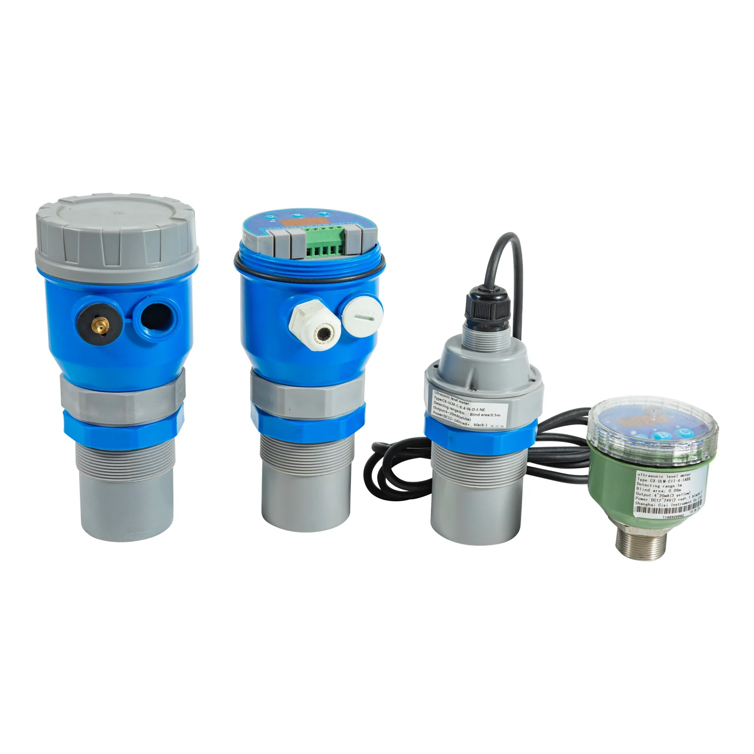 Fuel Level Gauge Factory 4-20Ma Boiler Water Level Ultrasonic Transmitter Liquid Water Diesel Meter Sensor