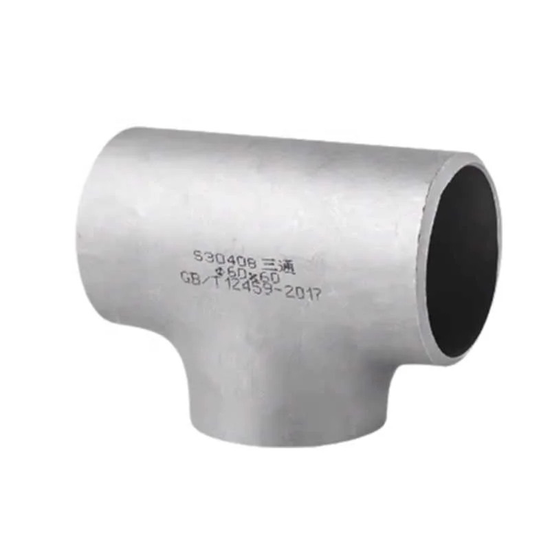 stainless steel compression tees 304 316 stainless steel tees pipe fittings Socket Tee Pipe Fittings