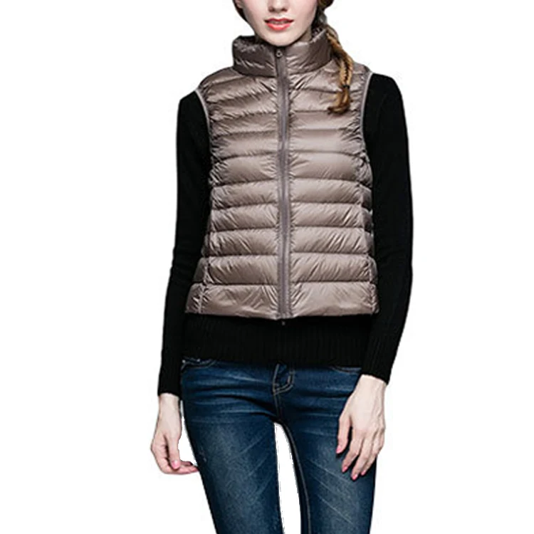 lightweight down vest women's