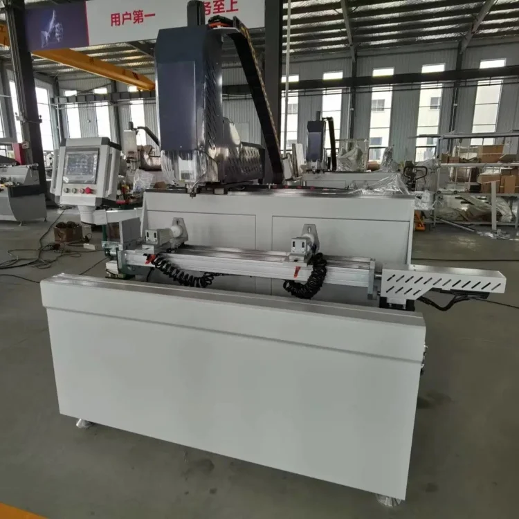 High Quality CNC Small Cutter Aluminum Door Drilling Milling Machine details