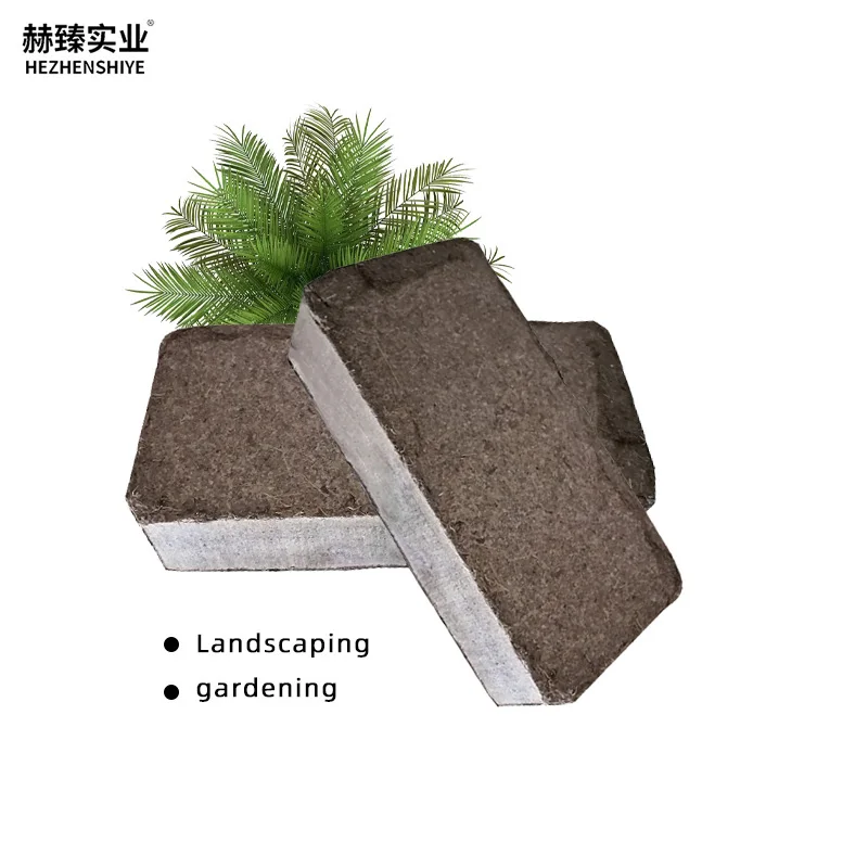pH Balanced Coco Coir Brick for Optimal Soil Amendment and Conditioning