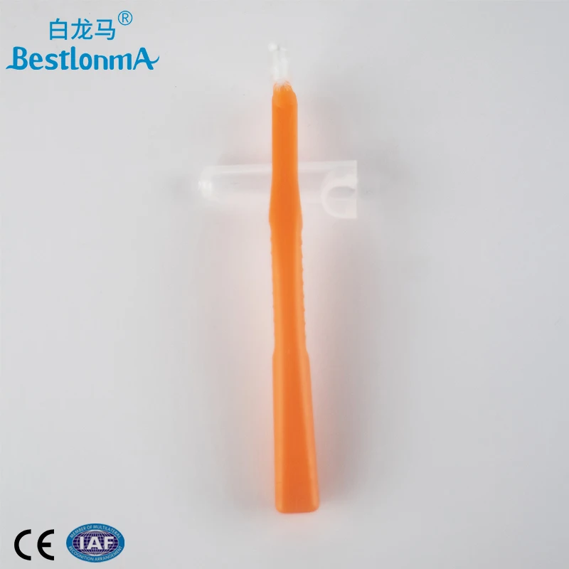 Высокое качество, заводская цена, угловая короткая ручка, Экологически чистая межзубная щетка