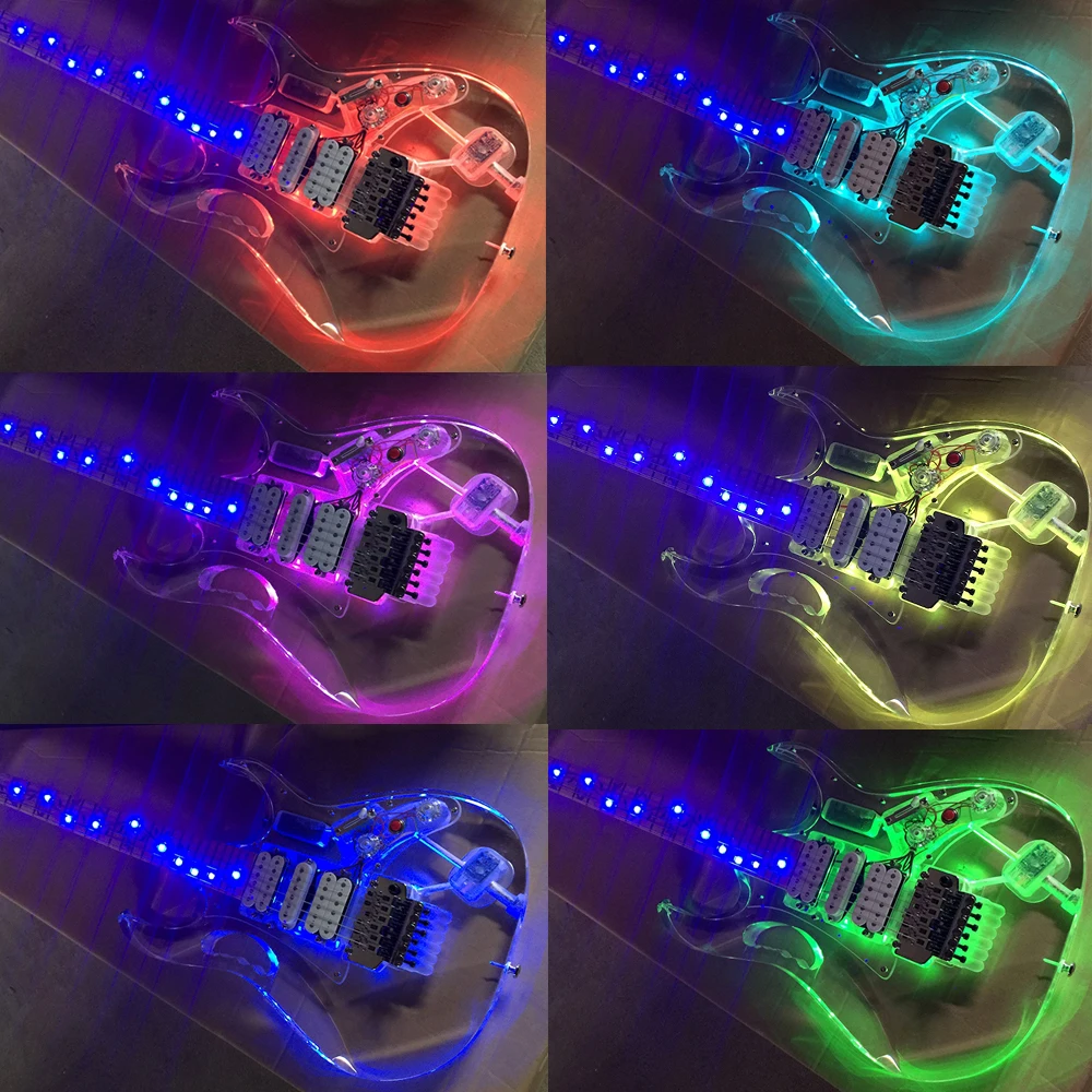 Flyoung高品質アクリルエレキギターフロイドローズブリッジブラックハードウェア7色ledライト - Buy Acrylic Electric  Guitar,High Quality Electric Guitar,Cheap Electric Guitar Product on  Alibaba.com