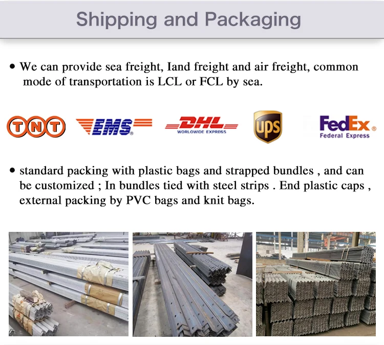 China angle iron factory