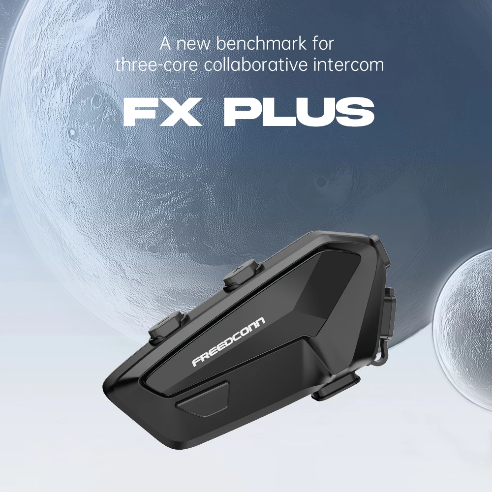 Freedconn FX PLUS純正工場出荷時インカムヘッドセット オートバイ用