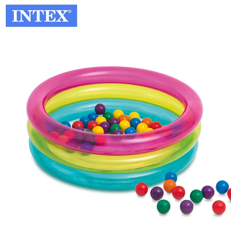INTEX 48674 CLASSIC 3-RING BABY BALL PIT