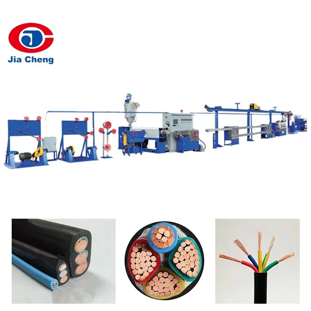 JIACHENG Wire and Cable Extrusion Production Line for Charging Cable ...