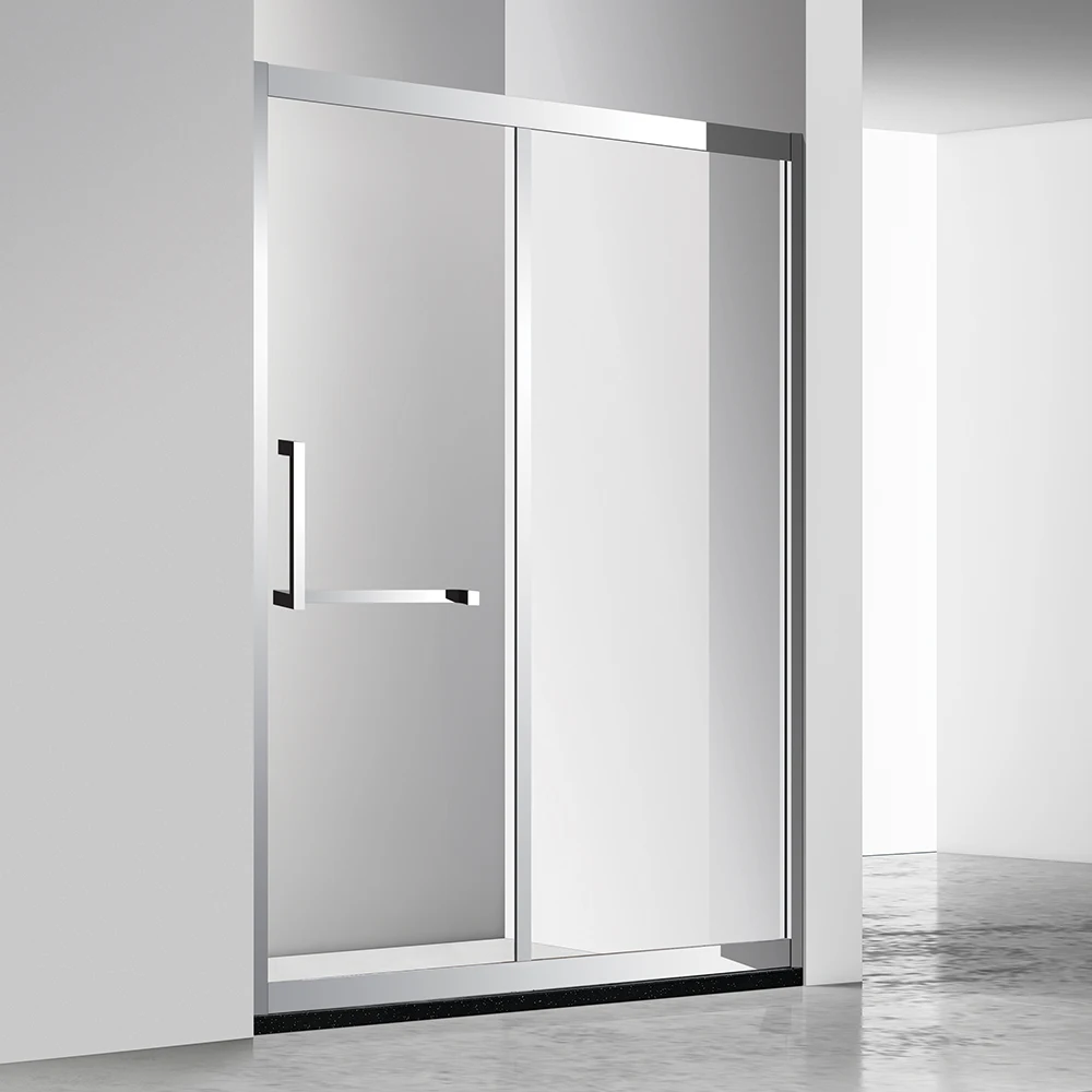 Custom Design Aluminum Stainless Steel Tempered Glass Door Enclosure Screen Pivoted Shower Room