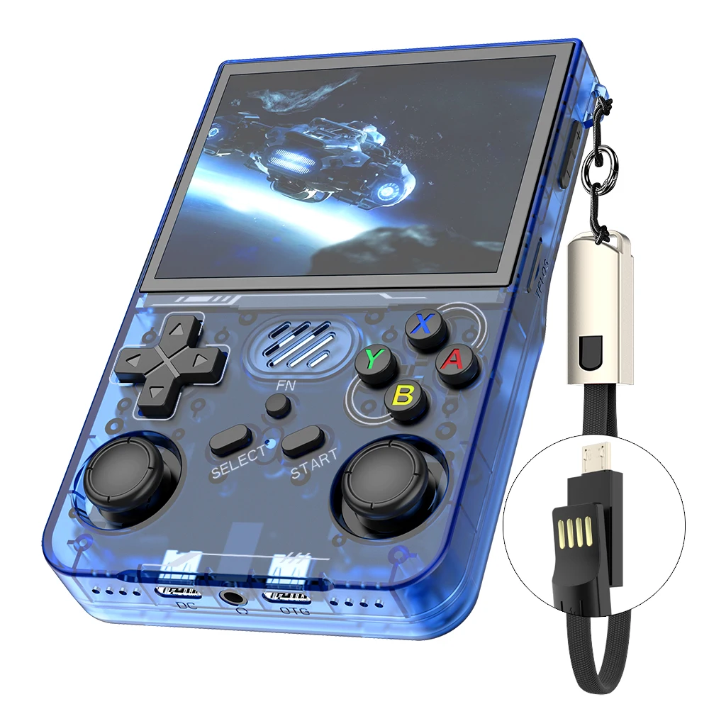 R36XX Handheld Game Console - Multiple Emulators & 3.5 Inch Screen