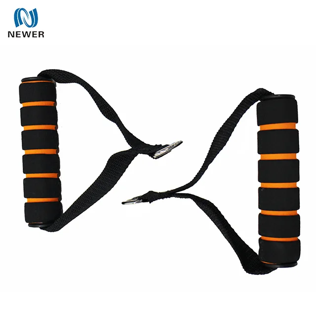 Оптовая продажа эластичных спортивных эластичных лент из термопластичного эластичного латекса для фитнеса 11 шт. набор эластичных лент и трубок, ленты для тренировок с ручкой