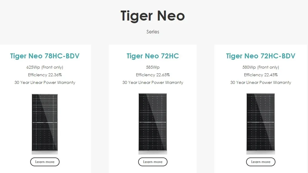 Jinko Solar Power Module 590w Panel 570w 575w 580w 585w Bifacial Solar ...