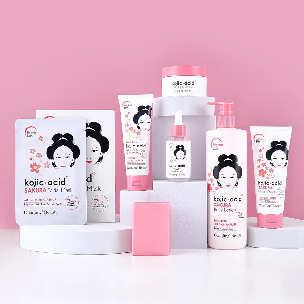 New Sakura Facial Cream - 7 Days to Brighten Skin, Reduce