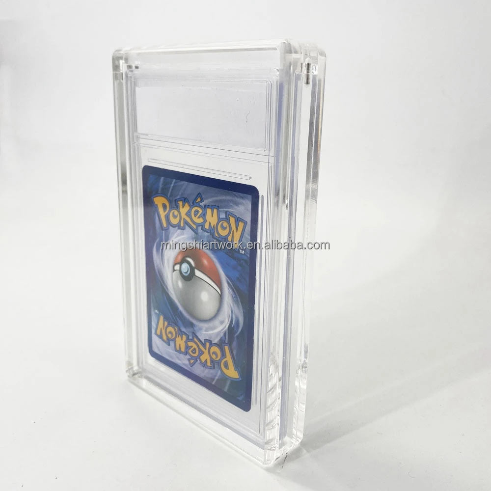 Ultrasonic 35pt 55pt Acrylic Plastic Sports Graded Card Slab Trading ...