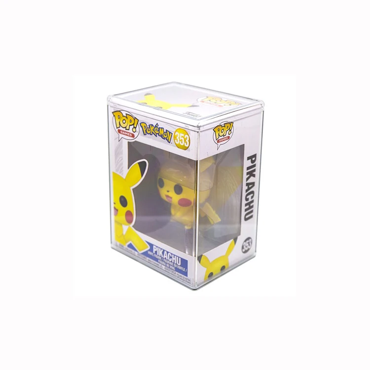 Custom Handmade Pop Shield Armor Hard Stack for 4 Inch Funko Pop It Case MAGNET LID Stackable Box