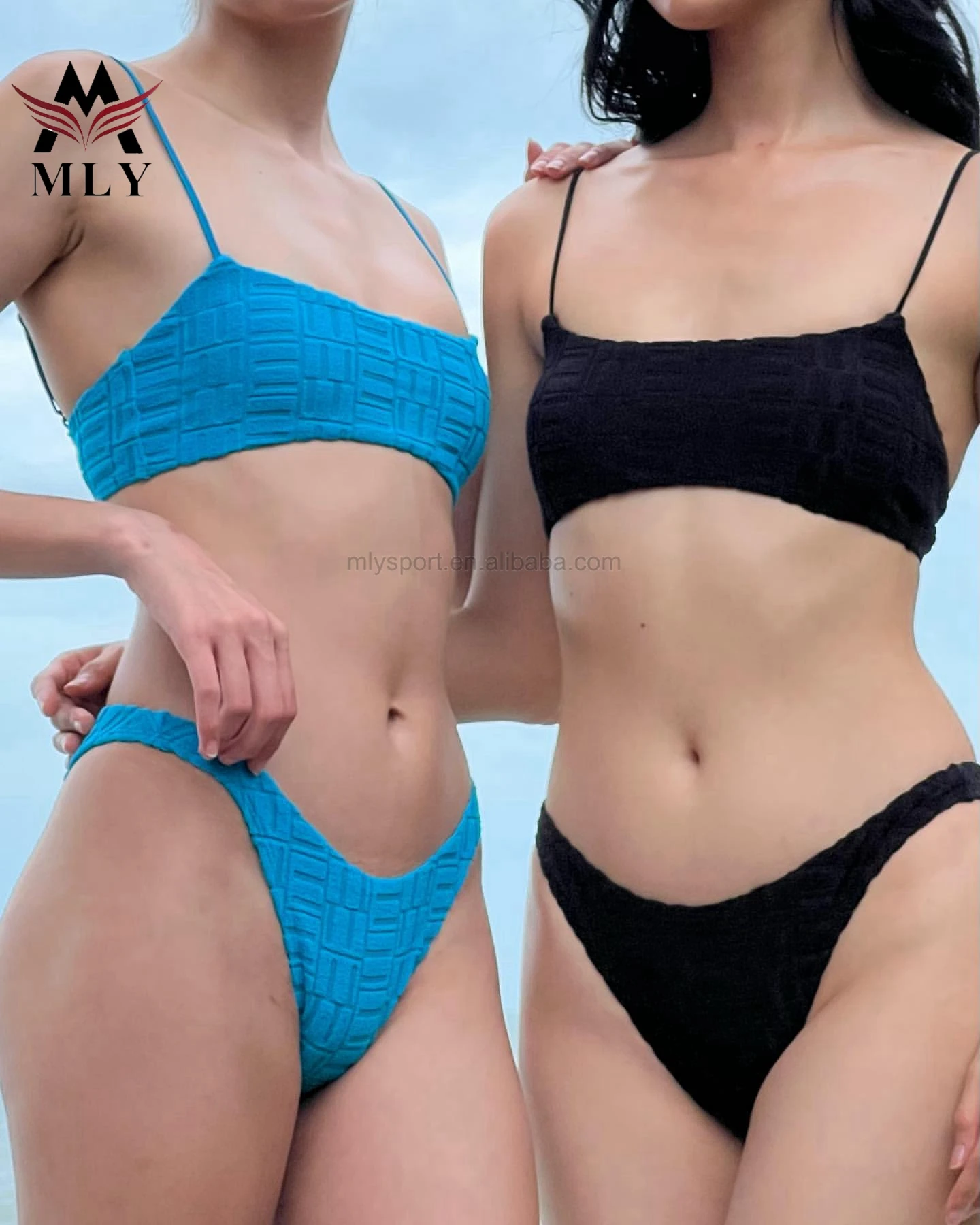 Design Croptop Sexy Swimwear Beachwear Towel Fabric Swimwear