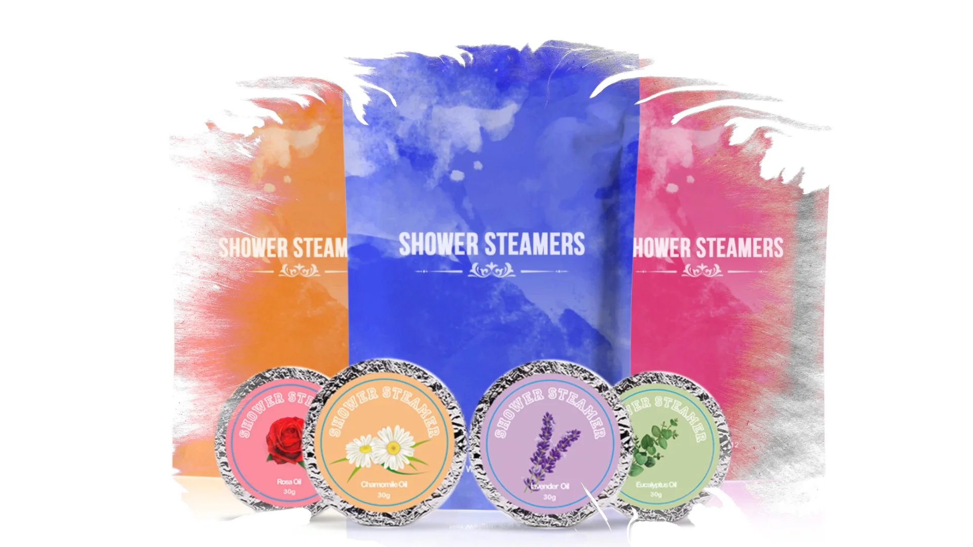 Wholesale Oem Organic Relax Shower Bombs 30g Bath Tablets Bloom Gift